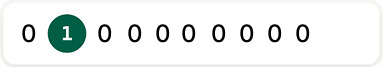 Your current number's second digit pair